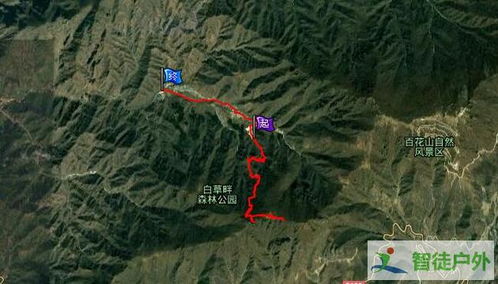 野三坡徒步登山路线及轨迹图总结